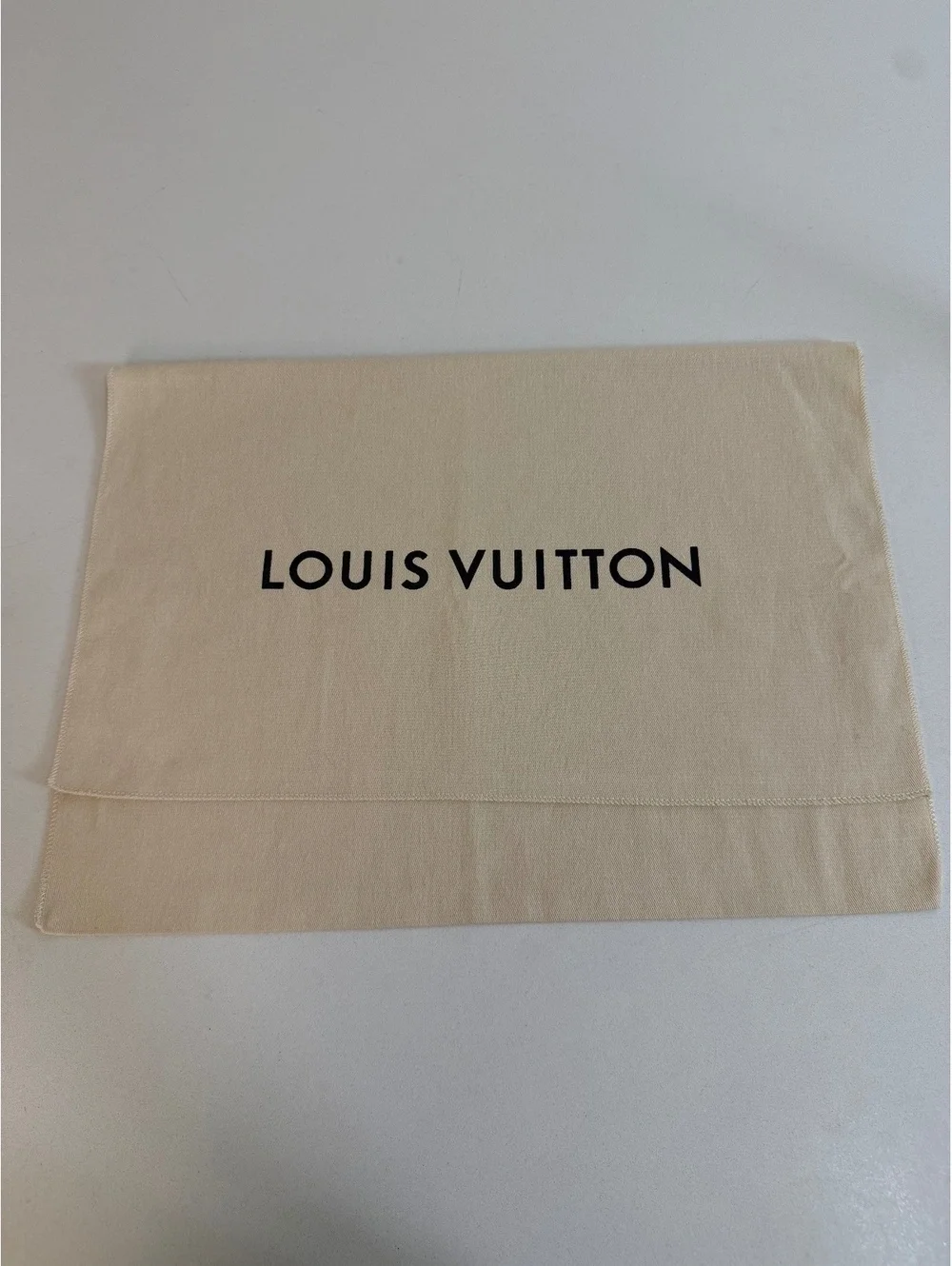 Louis Vuitton Dust Bag in Beige Cotton Canvas